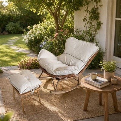 Scaune în aer liber de fier